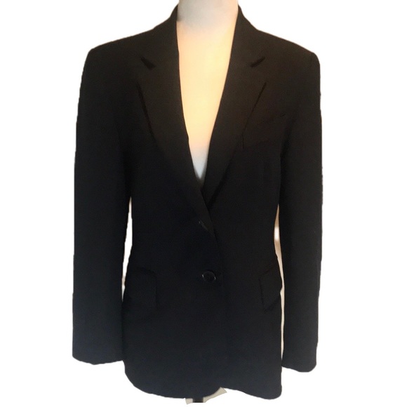 “ZARA WOMAN” Classic Navy Blue Blazer .